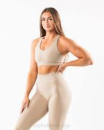 klær T442101 lin brun forsterke BH kvinner Alphalete - Bilde 3