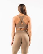 klær T442103 chai brun forsterke BH kvinner Alphalete - Bilde 2