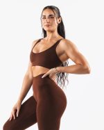 klær T44211 manhattan brun forsterke excel bh kvinner Alphalete