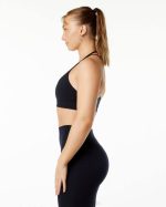 klær T442147 svart alphalux tri bh kvinner Alphalete - Bilde 3