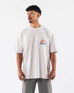 klær T442177 sementgrå crest tee unisex Alphalete - Bilde 5