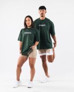 klær T442179 eføygrønn spøkelses-t-skjorte unisex Alphalete