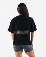 klær T442180 svart spøkelses-t-skjorte unisex Alphalete - Bilde 2