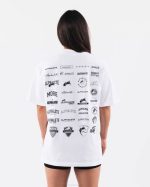klær T442181 hvit arv t-skjorte unisex Alphalete - Bilde 2