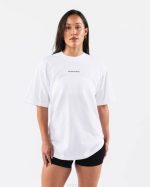 klær T442181 hvit arv t-skjorte unisex Alphalete - Bilde 4