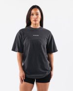 klær T442182 vintage svart arv t-skjorte unisex Alphalete - Bilde 3