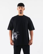 klær T442185 svart røyk tee unisex Alphalete - Bilde 5