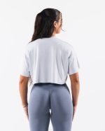 klær T442194 halogen blå republikk crop tee kvinner Alphalete - Bilde 4