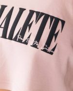 klær T442198 flat rosa rosa republikk crop tee kvinner Alphalete - Bilde 5