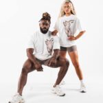 klær T442213 hvit heatmap tee unisex Alphalete