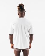 klær T442213 hvit heatmap tee unisex Alphalete - Bilde 4