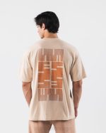 klær T442214 beige brun kryptisk t-skjorte unisex Alphalete - Bilde 2