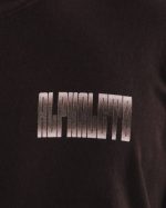 klær T442215 sjokoladebrun kryptisk t-skjorte unisex Alphalete - Bilde 4