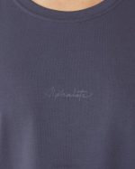 klær T442236 dempet lilla signatur oversized t-skjorte kvinner Alphalete - Bilde 4