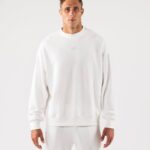 klær T442262 hvit opprinnelse crewneck unisex Alphalete