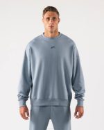 klær T442266 isfjell blå opprinnelse crewneck unisex Alphalete