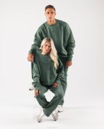 klær T442267 rolig grønn opprinnelse crewneck unisex Alphalete - Bilde 2