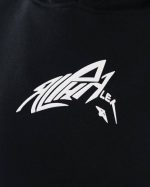 klær T442272 svart stensil hettegenser unisex Alphalete - Bilde 5