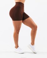 klær T442297 manhattan brun forsterke kontur kort 5" kvinner Alphalete - Bilde 5