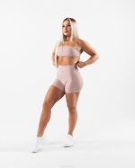 klær T442307 porselensbrun aura kort 5" kvinner Alphalete - Bilde 2