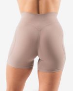 klær T442308 sandbrun aura kort 5" kvinner Alphalete - Bilde 5