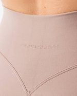 klær T442308 sandbrun aura kort 5" kvinner Alphalete - Bilde 6