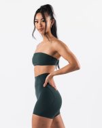 klær T44232 sypress grønn aura bandeau kvinner Alphalete - Bilde 4