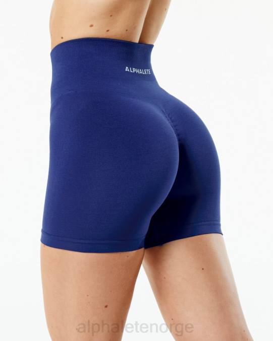 klær T442348 ekte indigo blå forsterke kort 4,5" kvinner Alphalete - Bilde 1