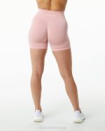 klær T442350 blomst rosa forsterke kort 4,5" kvinner Alphalete - Bilde 4