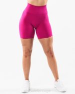 klær T442360 magenta rosa forsterke kort 6,5" kvinner Alphalete - Bilde 3