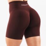 klær T442362 sangria rød forsterke kort 6,5" kvinner Alphalete