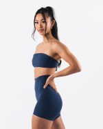 klær T44236 blekkblått aura bandeau kvinner Alphalete - Bilde 4