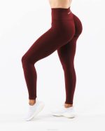 klær T442373 ny burgunderrød forsterke kontur legging kvinner Alphalete - Bilde 4