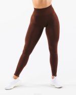 klær T442374 manhattan brun forsterke kontur legging kvinner Alphalete - Bilde 3
