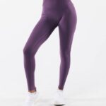 klær T442381 aster lilla aura legging kvinner Alphalete