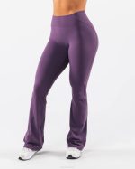 klær T442383 aster lilla aura blusset bukse høy kvinner Alphalete