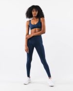klær T442384 blekkblått aura legging kvinner Alphalete - Bilde 2