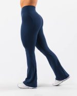 klær T442386 blekkblått aura blusset bukse høy kvinner Alphalete - Bilde 3