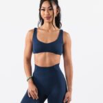 klær T44238 blekkblått aura sculpt bh kvinner Alphalete