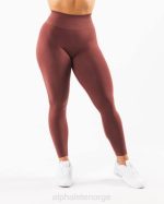 klær T442390 støvete roserød forsterke legging kvinner Alphalete - Bilde 3