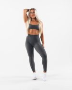 klær T442397 tinngrå aura legging kvinner Alphalete - Bilde 2