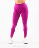 klær T442410 candy crush rosa forsterke legging kvinner Alphalete - Bilde 3
