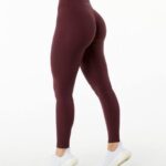 klær T442418 svart kirsebærrød alphalux wonder legging 27" kvinner Alphalete