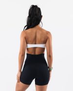 klær T44241 hvit aura bandeau kvinner Alphalete - Bilde 2