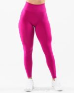 klær T442420 magenta rosa forsterke legging kvinner Alphalete - Bilde 3