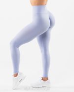 klær T442421 mystisk blå forsterke legging kvinner Alphalete - Bilde 4
