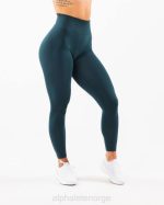 klær T442431 midnatt blå forsterke legging kvinner Alphalete - Bilde 5