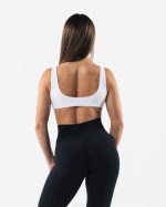 klær T44243 hvit aura sculpt bh kvinner Alphalete - Bilde 2