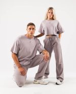 klær T442450 rosevann rosa opprinnelse bukse unisex Alphalete - Bilde 2