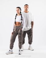 klær T442458 askegrå Earth dye grafisk jogger unisex Alphalete - Bilde 2